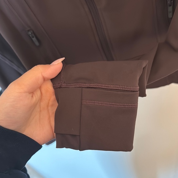 Lululemon define jacket espresso cropped Nulu - Picture 5 of 9